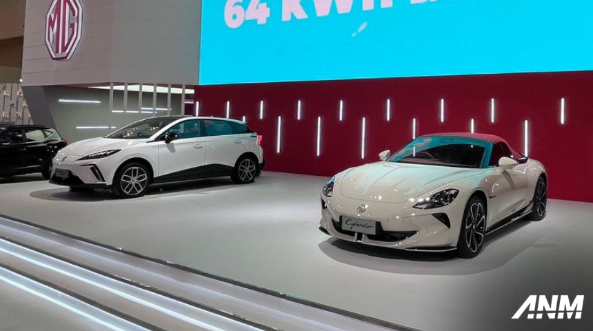 Berita, giias-2025-mg-motor-press-con-new: GIIAS 2025 : Varian Terbatas MG 4 EV Dan Cyberster Terbaru Meluncur