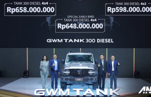 GIIAS 2025 : GWM Luncurkan Tank 300 Bermesin Diesel GIIAS 2025 : GWM Luncurkan Tank 300 Bermesin Diesel