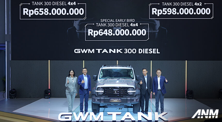 GIIAS 2025 : GWM Luncurkan Tank 300 Bermesin Diesel GIIAS 2025 : GWM Luncurkan Tank 300 Bermesin Diesel