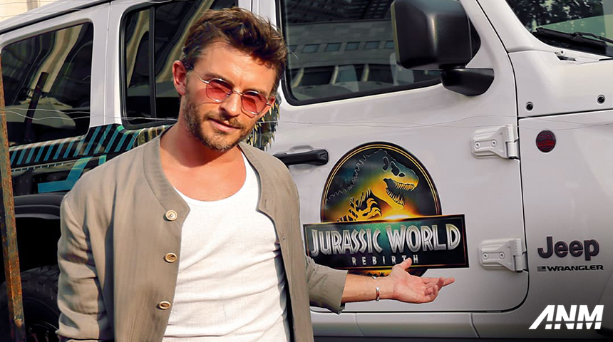 Berita, jeep-wrangler-jurrasic-park-3: Jeep Wrangler 4xe Jadi Ikon Petualangan Elektrifikasi di Jurassic World Rebirth