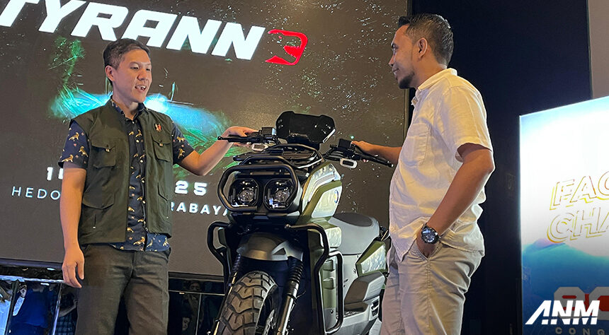 Indomobil eMotor Tyranno Sapa Kota Surabaya, Harga Tak Sampai Rp 30 Juta! Indomobil eMotor Tyranno Sapa Kota Surabaya, Harga Tak Sampai Rp 30 Juta!
