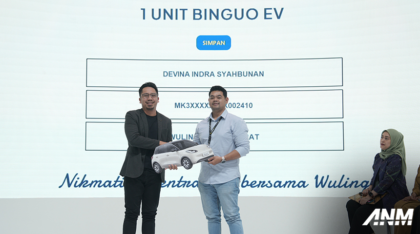 Berita, wuling-grand-prize: GIIAS 2025 : Wuling Mengundi Pemenang dari Grand Prize Program T.E.N.T.R.A.M