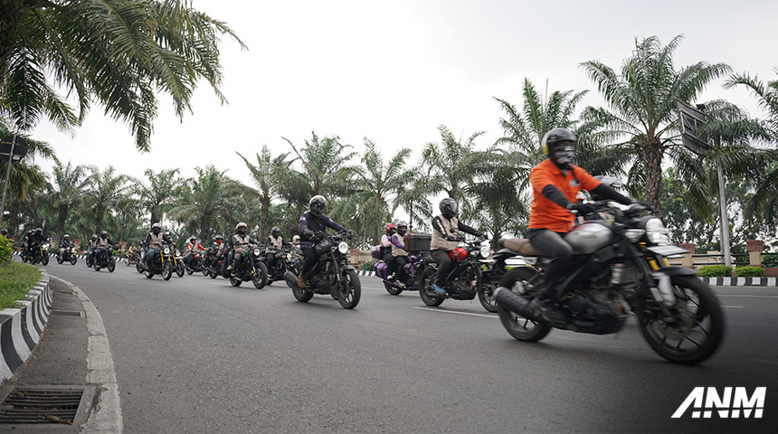 Berita, yamaha-xsr-gathering-1: XSR 360 East Java Voyage, Buktikan Ketangguhan Yamaha XSR 155 Sejauh 1.000 KM