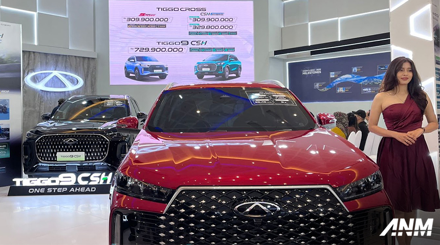 Berita, chery-giias-surabaya-1: GIIAS Surabaya 2025 : Chery Bawa Tiggo Cross Series dan Tiggo 9 AWD