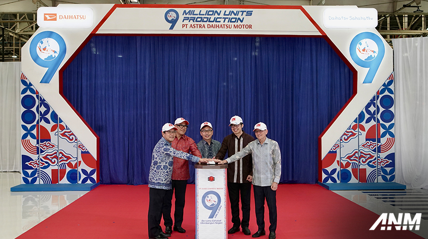 Berita, daihatsu-produksi-ke-9-juta-1: Astra Daihatsu Motor Rayakan Capaian 9 Juta Unit Produksinya di Indonesia! 