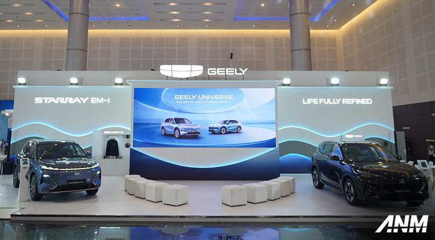 GIIAS Surabaya 2025 : Geely Buka Pre-Book Starray EM-i, Tak Sampai Rp 500 Juta! GIIAS Surabaya 2025 : Geely Buka Pre-Book Starray EM-i, Tak Sampai Rp 500 Juta!