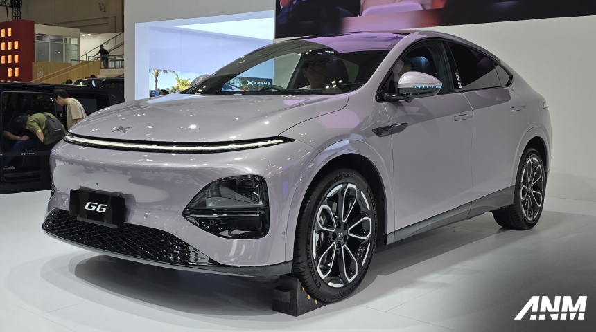 Advertorial, giias-2025-xpeng-g6-front: Xpeng G6, Harmoni Teknologi Dan Kenyamanan Mobil Listrik Hadir Di GIIAS 2025
