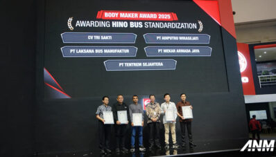 Hino Apresiasi Pengusaha Karoseri Dengan Adakan Bodymaker Award 2025 Hino Apresiasi Pengusaha Karoseri Dengan Adakan Bodymaker Award 2025