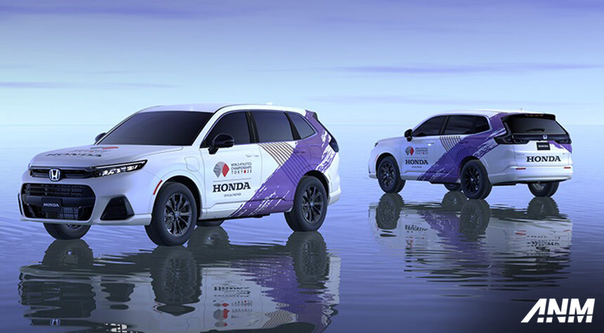 Honda CR-V e:FCEV Jadi Official Car di IAAF World Championships Tokyo 2025 Honda CR-V e:FCEV Jadi Official Car di IAAF World Championships Tokyo 2025