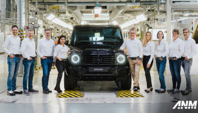 Mercedes Benz Rayakan Produksi unit G-Class Yang ke-600.000 di Graz, Austria