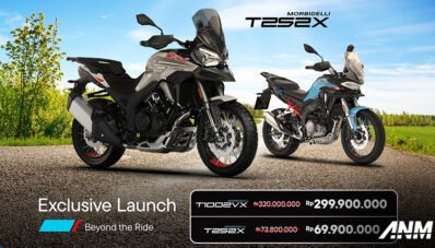 IMOS 2025 : Morbidelli Luncurkan Motir Adventure T252X dan T1002VX