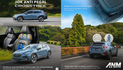 Subaru Perkenalkan Fitur Emergency Stop Assist dan Jok Anti Pegal