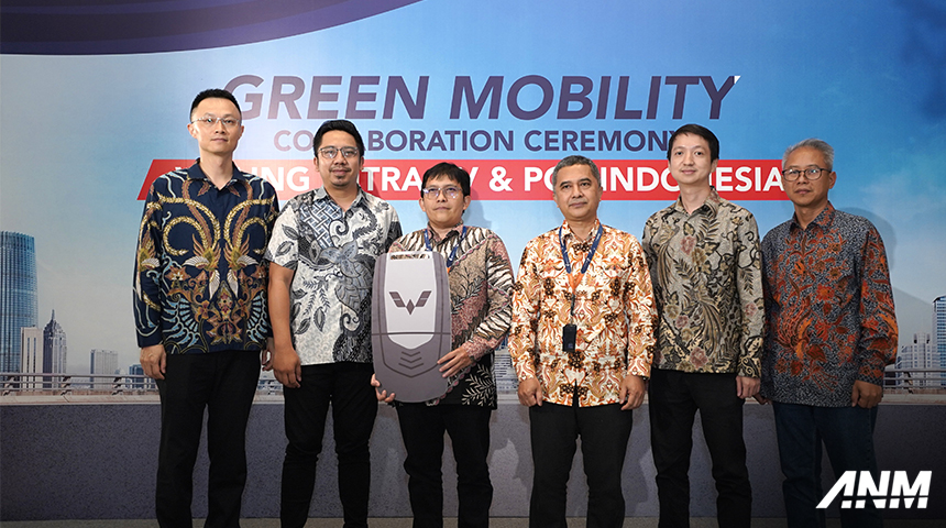 Berita, wuling-mitra-pos-indonesia-1: Berkolaborasi Dengan Pos Indonesia, Wuling Hadirkan Layanan Logistik Ramah Lingkungan