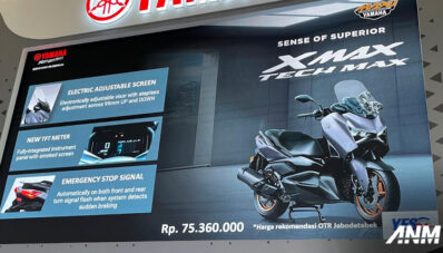 IMOS 2025 : Yamaha Luncurkan XMAX Connected TechMAX IMOS 2025 : Yamaha Luncurkan XMAX Connected TechMAX