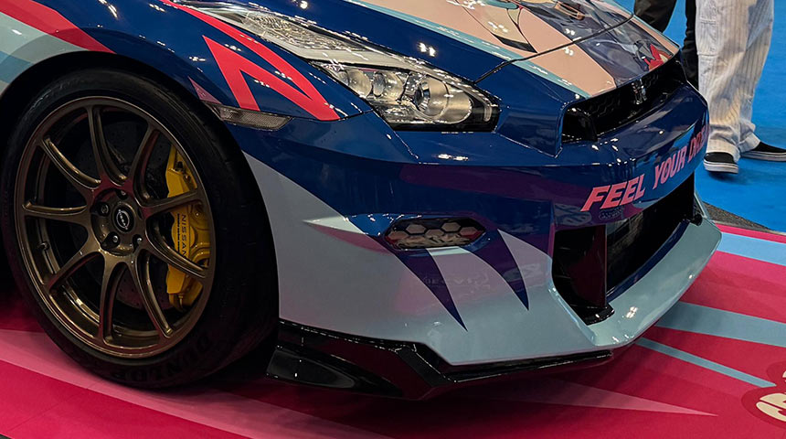 Aftermarket, MaxDecal-IMX-2025-GTR-Nissan: MaxDecal Tampilkan Harmoni Antara Otomotif dan Kreativitas di IMX 2025
