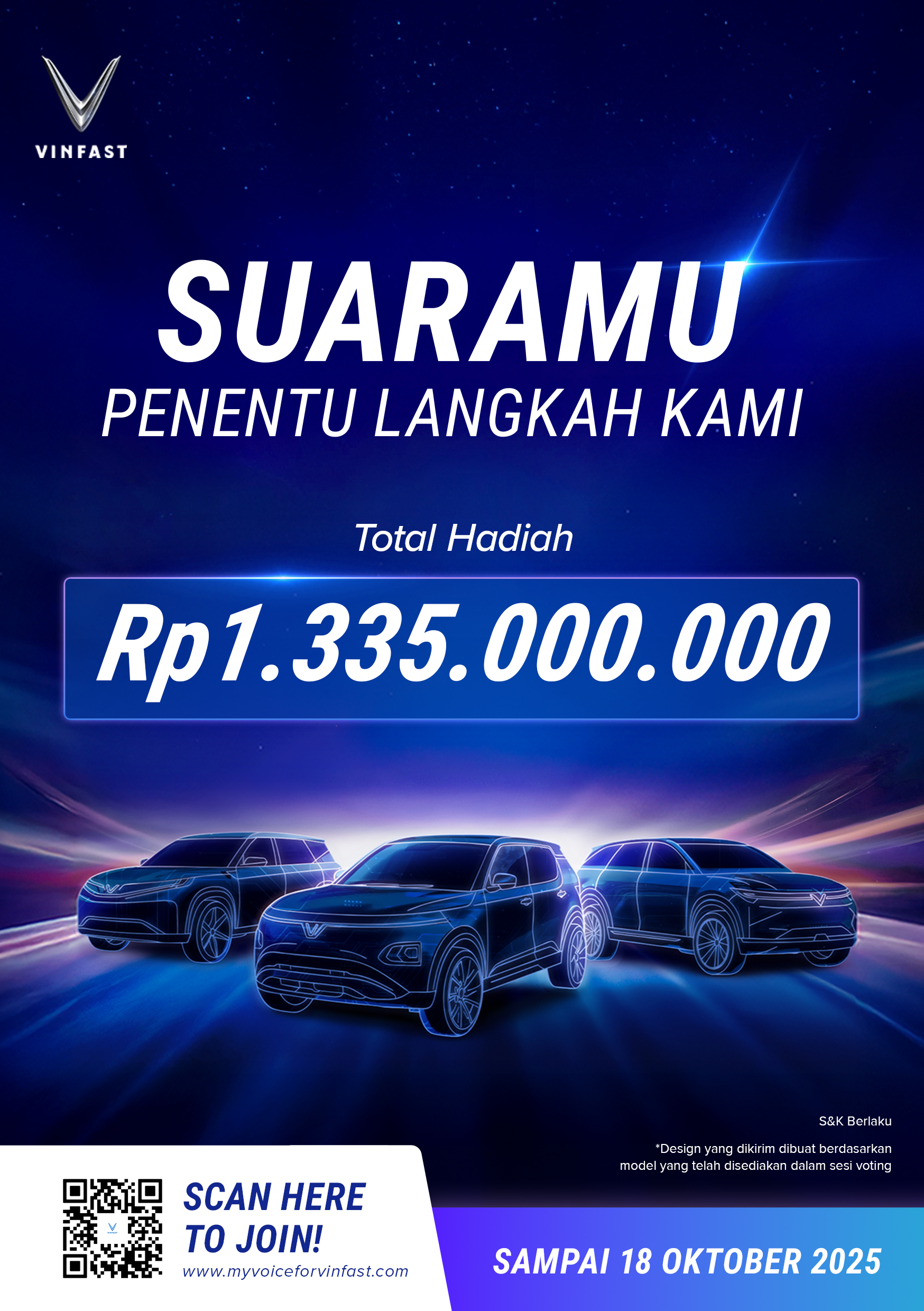 Berita, [VFID] KV Suaramu Penentu Langkah Kami: Vinfast Hadirkan Kompetisi Voting Desain Mobil Listrik, Pertama di Indonesia