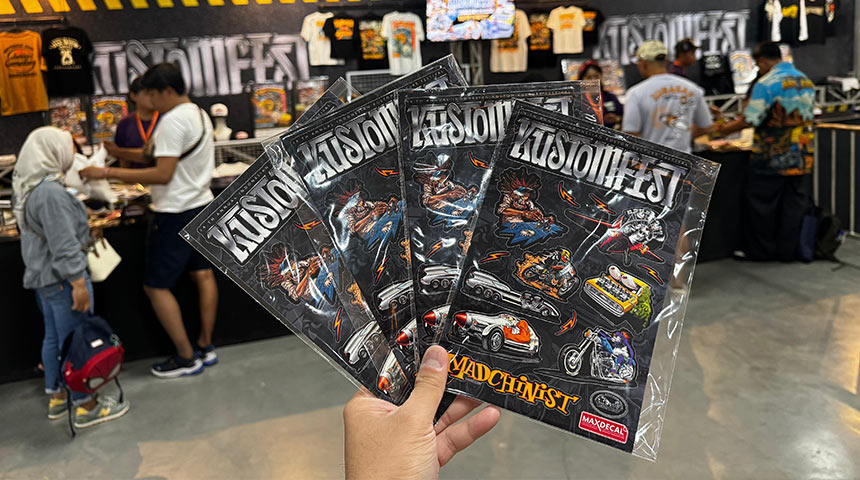Aftermarket, booth-MaxDecal-Kustomfest: MaxDecal Hadir di KUSTOMFEST 2025, Dukung Kustom Kultur Lokal
