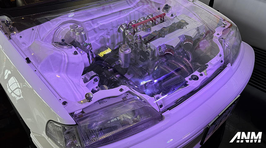 Aftermarket, mesin-Hobda-Civic-EF9-Aeroflux: Honda Civic EF9 AeroFlux : Perpaduan Seni & Restomod di IDE XII 2025