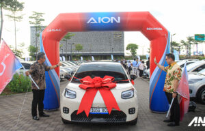 GAC Indonesia Mulai Kirim Aion UT Secara Perdana ke Konsumen