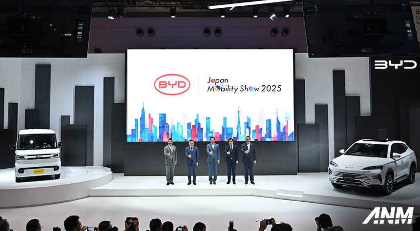 Untuk Pertama Kalinya, BYD Turut Tampil di Japan Mobility Show