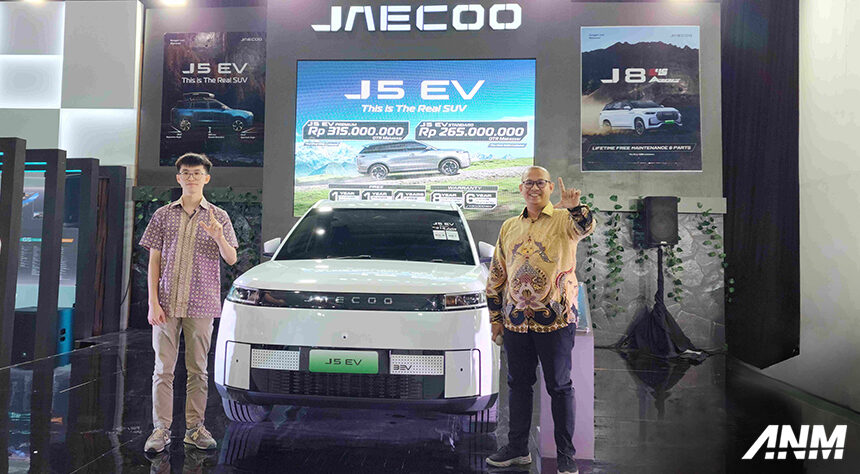 GIIAS Makassar 2025 : Jaecoo Buka Pemesanan J5, Harga Mulai Rp 265 Juta! GIIAS Makassar 2025 : Jaecoo Buka Pemesanan J5, Harga Mulai Rp 265 Juta!